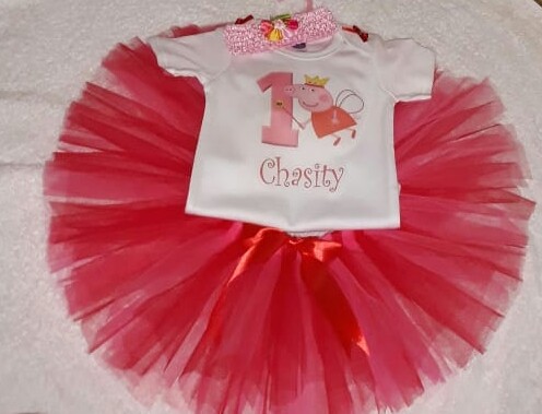 peppa pig tutu skirt