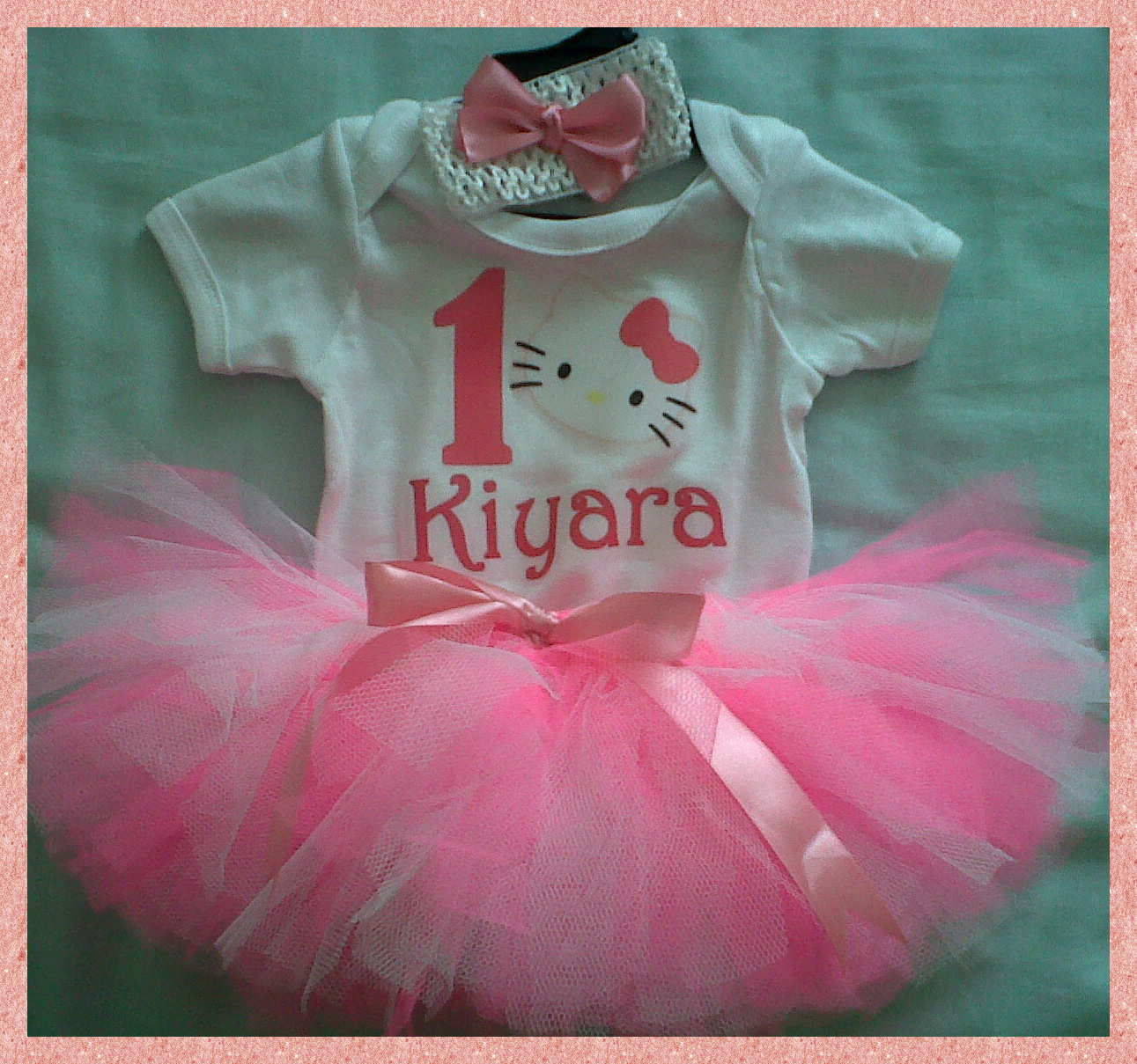 Hello kitty tutu top