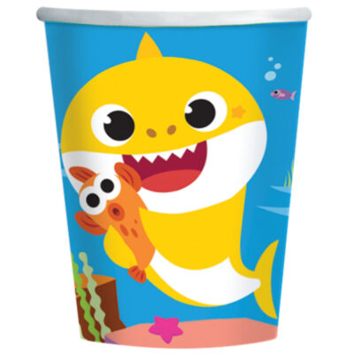 Baby Shark Paper Cups (8)