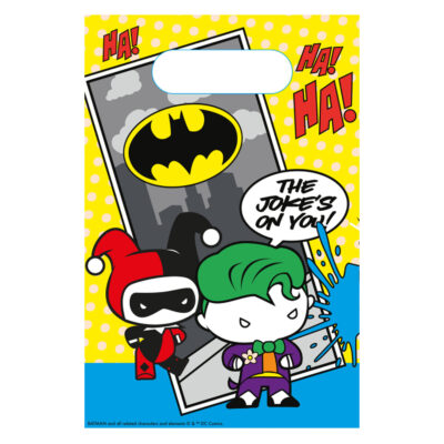 Batman & Joker Party Loot Bags (8)