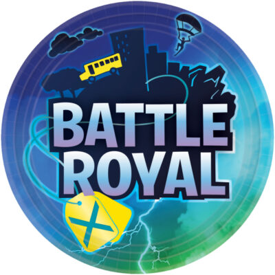 Battle Royal Paper Plates (8) 23cm