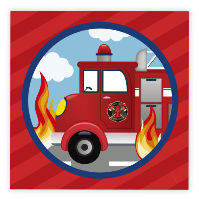 Firefighter Napkins (16)
