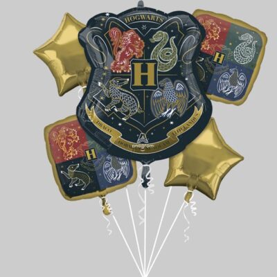 Harry Potter Giant 5 Piece Foil Balloon Bouquet