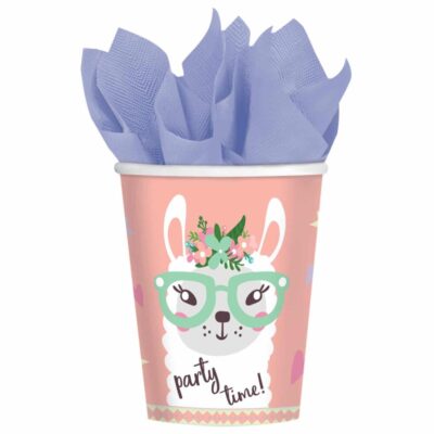 Llama Paper Cups (8)