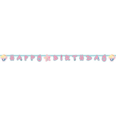 Mermaid Letter Banner