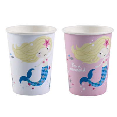 Mermaid Paper Cups (8)