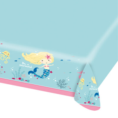 Mermaid Paper Tablecloth