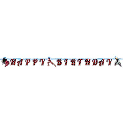 Miraculous Ladybug Letter Banner