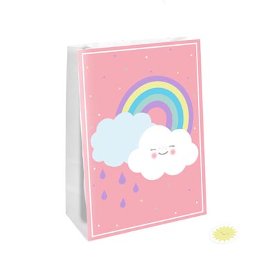 Rainbow Party Bags/Stickers (4)