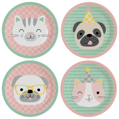 My Pet Paper Plates (8) 23cm