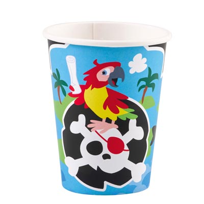Pirate Paper Cups (8)