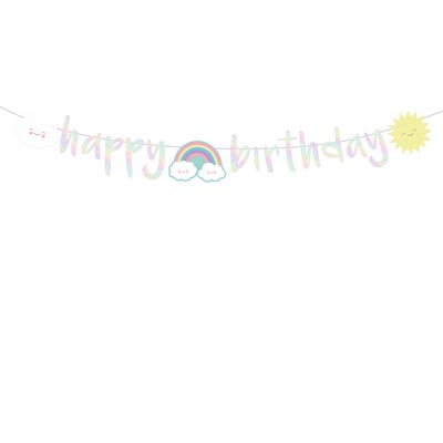 Rainbow Letter Banner
