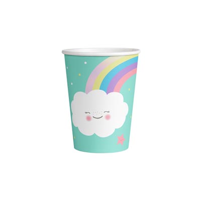 Rainbow Paper Cups (8)