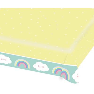 Rainbow Paper Tablecloth