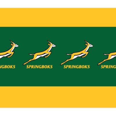 Springboks Paper Tablecloth 180x120cm