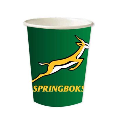 Springboks Paper Cups (8)
