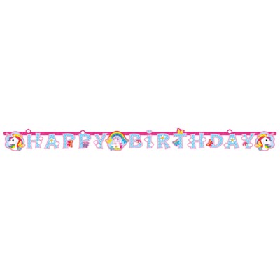 Unicorn Letter Banner